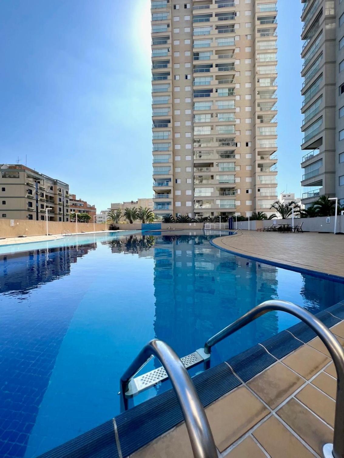 Condominio Club, Vista Para O Mar, Churrasqueira Guarujá Eksteriør billede